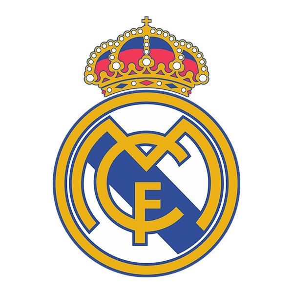 Wall Stickers: Real Madrid Badge color