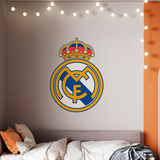 Wall Stickers: Real Madrid Badge color 3