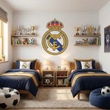Wall Stickers: Real Madrid Badge color 12