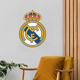 Wall Stickers: Real Madrid Badge color 4