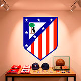 Wall Stickers: Atlético de Madrid shield color 12