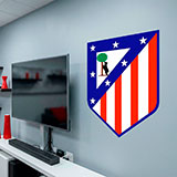 Wall Stickers: Atlético de Madrid shield color 15