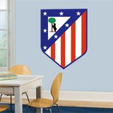Wall Stickers: Atlético de Madrid shield color 4