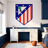 Wall Stickers: Atlético de Madrid shield color 7