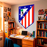 Wall Stickers: Atlético de Madrid shield color 10