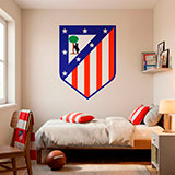 Wall Stickers: Atlético de Madrid shield color 11