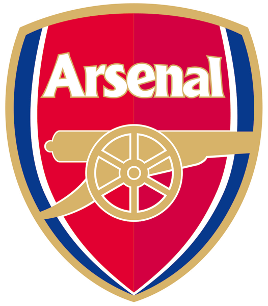 Wall Stickers: FC Arsenal Badge color