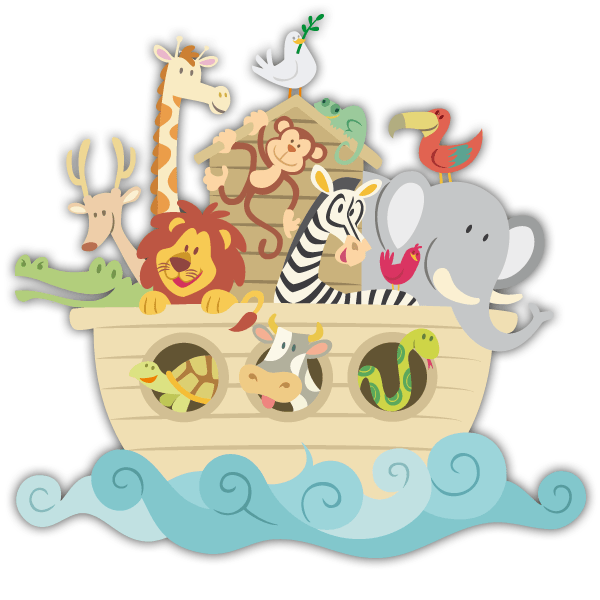 Stickers for Kids: Noah