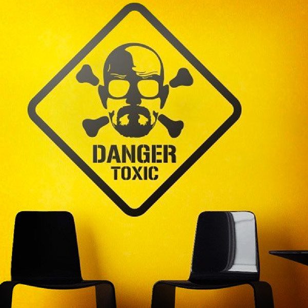 Wall Stickers: Heisenberg Danger Toxic