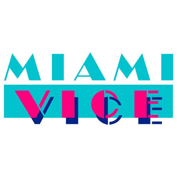 Wall Stickers: Miami Vice