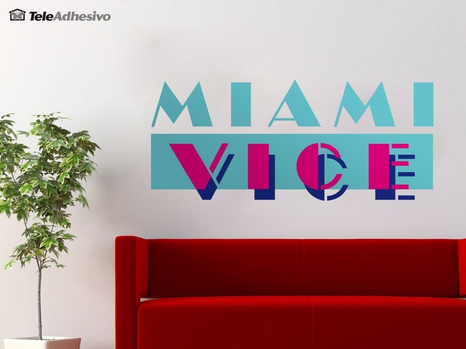 Wall Stickers: Miami Vice