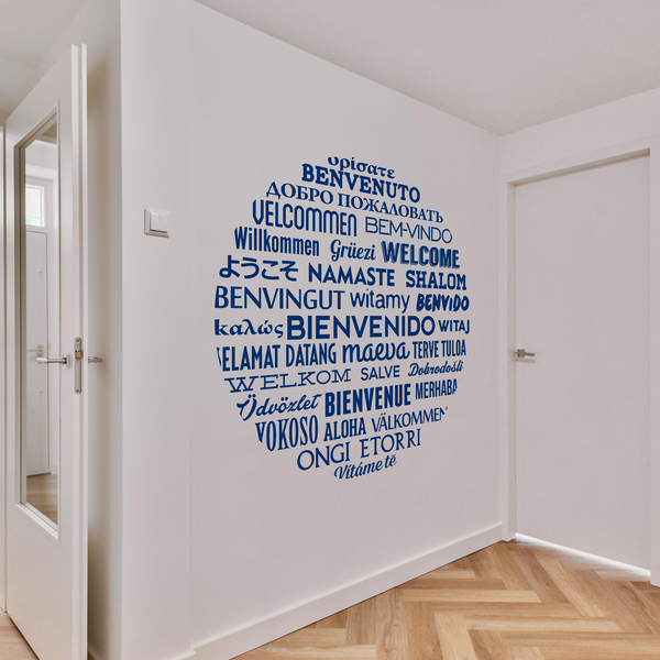 Wall Stickers: Welcome to Languages