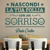 Wall Stickers: Nascondi la tua follia... Paulo Coelho 2