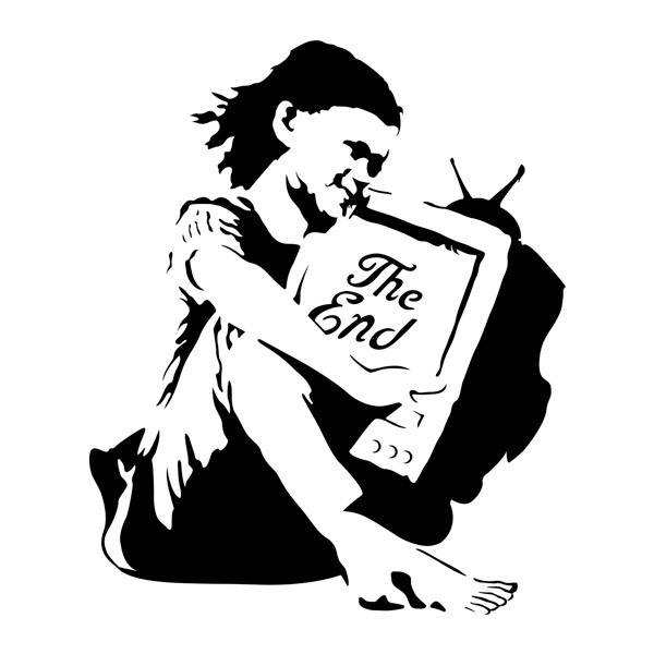Wall Stickers: Banksy The End