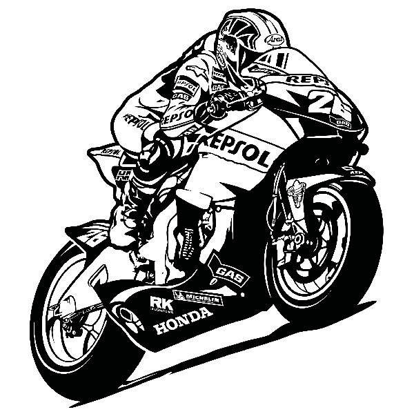 Wall Stickers: MotoGP Repsol