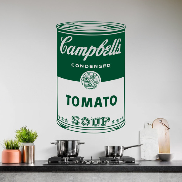 Wall Stickers: Andy Warhol Campbell