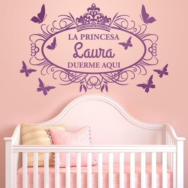 Stickers for Kids: Princess sleeps here