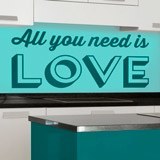Wall Stickers: All you need is love 2
