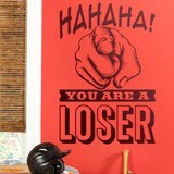 Wall Stickers: Hahaha, you are a loser 2