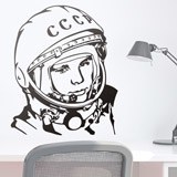 Wall Stickers: Astronaut Yuri Gagarin 2