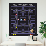 Wall Stickers: Pac-Man Arcade Game Color 3