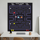 Wall Stickers: Pac-Man Arcade Game Color 4