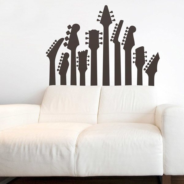 Wall Stickers: Guitar masts 