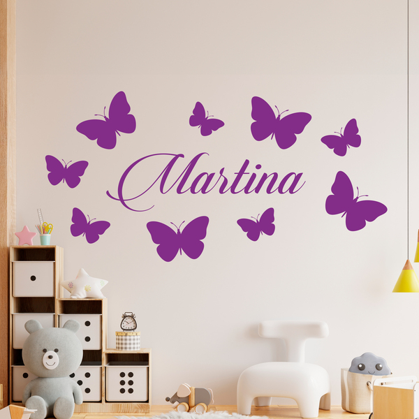 Stickers for Kids: Custom butterflies