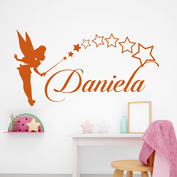 Stickers for Kids: Tinkerbell personalized