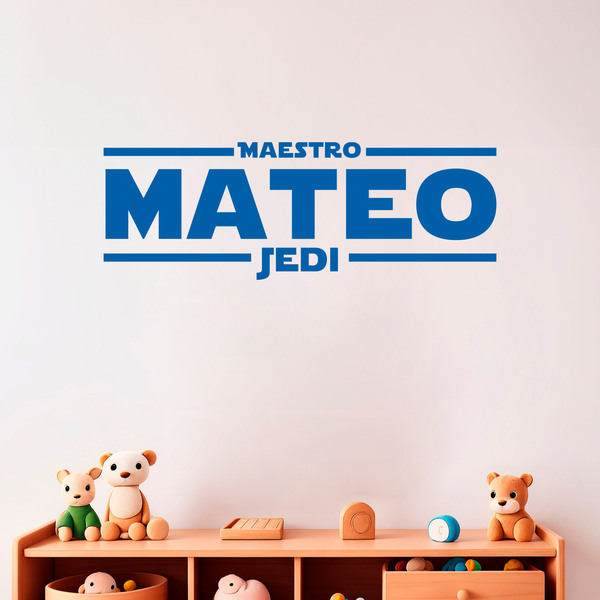 Wall Stickers: Custom Master Jedi  2