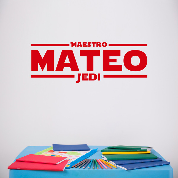 Wall Stickers: Custom Master Jedi 