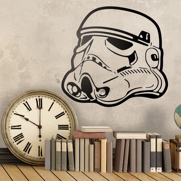 Wall Stickers: Stormtrooper Helmet