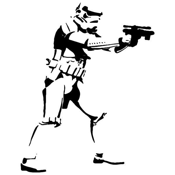 Wall Stickers: Stormtrooper 3