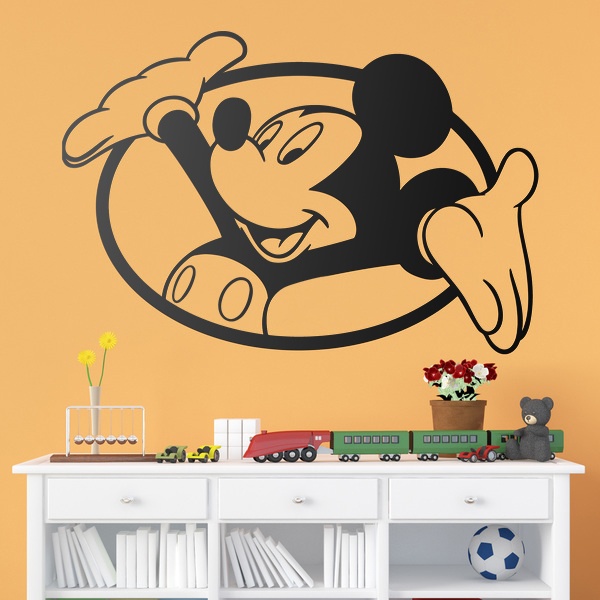 Stickers for Kids: Window Mickey Mouse