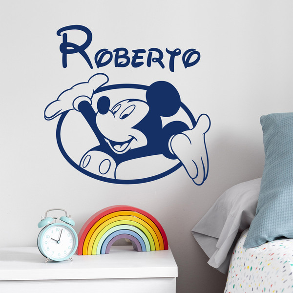 Stickers for Kids: Window Mickey Mouse personalized