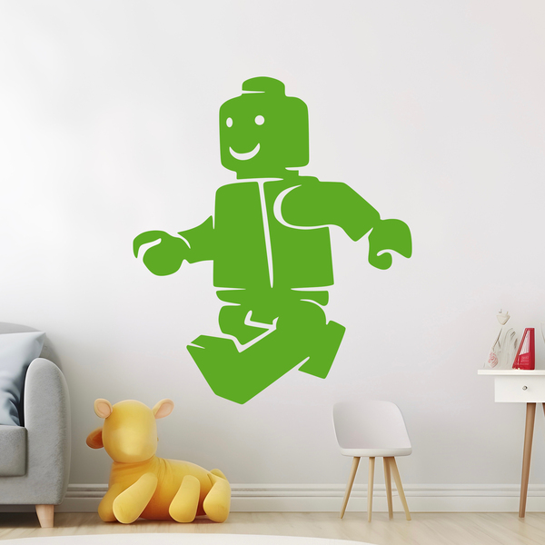 Stickers for Kids: Figure Lego Walking