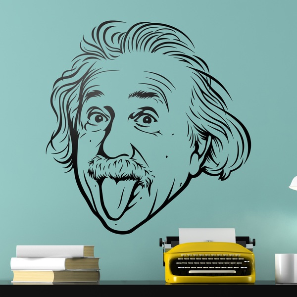 Wall Stickers: Albert Einstein