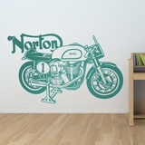 Wall Stickers: Classic motorbike Norton Manx 30M - 1960 2