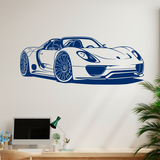 Wall Stickers: Porsche 918 Spyder 3