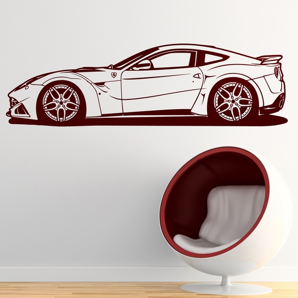 Wall Stickers: Ferrari 599 GTB Fiorano