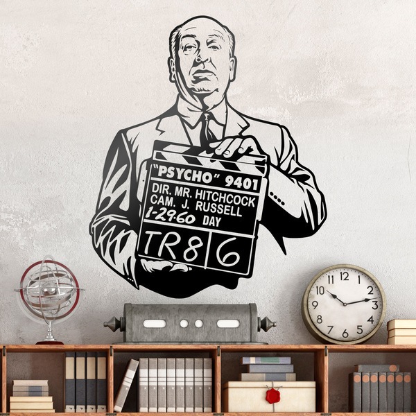 Wall Stickers: Alfred Hitchcock