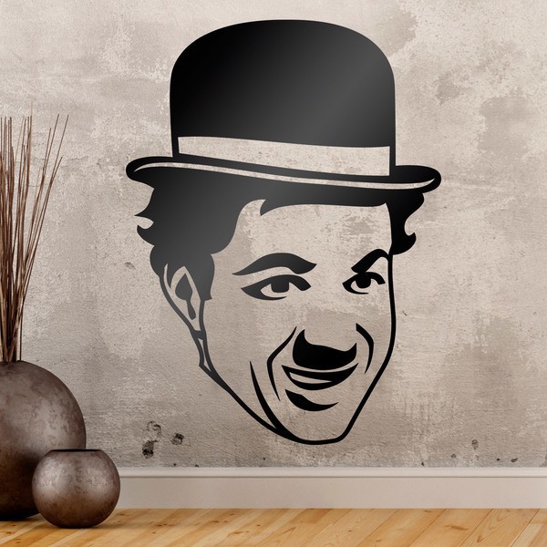 Wall Stickers: Charlot face