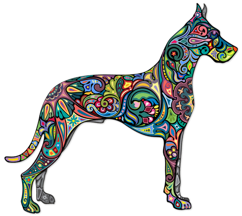 Wall Stickers: Hindu Dog