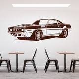 Wall Stickers: Ford Mustang Muscle Car 2