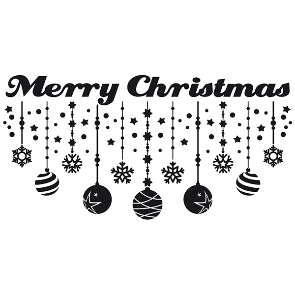Wall Stickers: Merry Christmas