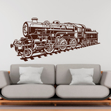 Wall Stickers: Steam train locomotive 3