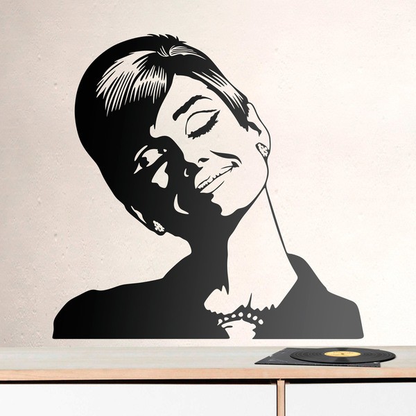 Wall Stickers: Audrey Hepburn dreams