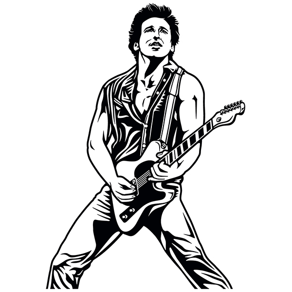 Wall Stickers: Bruce Springsteen