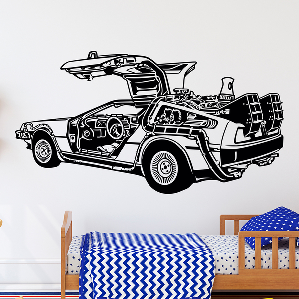 Wall Stickers: DeLorean