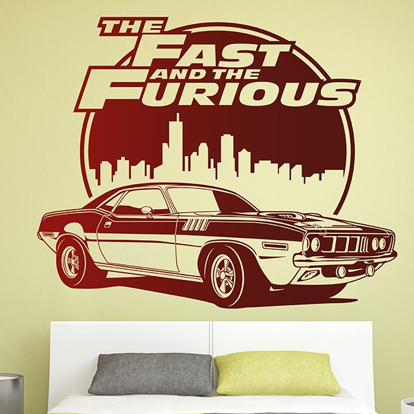 Wall Stickers: The Fast and The Furious